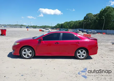 2012 Toyota Camry Se из США, поврежденный, VIN 4T1BF1FK8CU551968